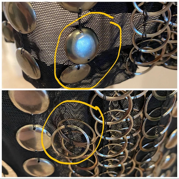 Alice + Olivia Liquid Gunmetal One Shoulder Dress - Picture 8 of 10